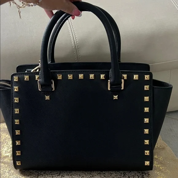 Michael Kors Black Satchel - Picture 4 of 5